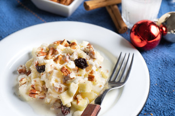 Apple salad for christmas