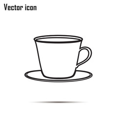 Line icon-cup