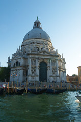 Fototapeta na wymiar Church basilica della salute Venice