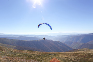 paragliding, good paragliding, paragliding high in the mountains