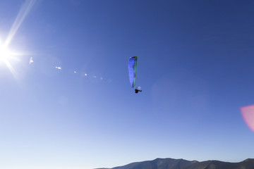 paragliding, good paragliding, paragliding high in the mountains