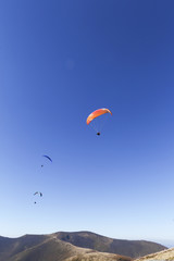 paragliding, good paragliding, paragliding high in the mountains