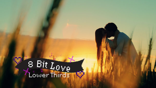 8-bit Love Lower Thirds