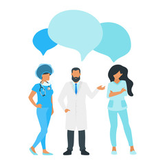 Fototapeta premium Doctor speech bubble.