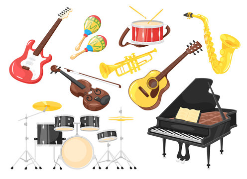 Music instruments for performanc