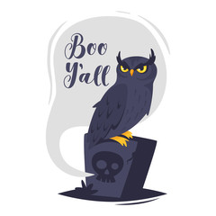 Halloween poster design template