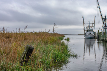 shrimp boat in Darien GA