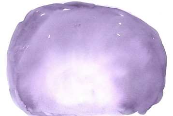 Purple watercolor splash