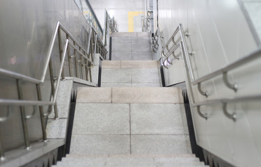 Stairs in the building