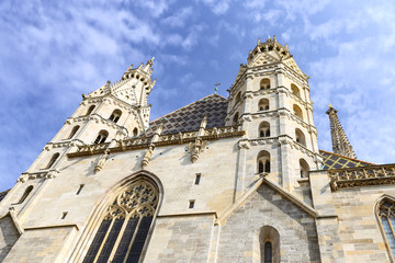 Fototapeta na wymiar St Stephens Cathedral in Vienna, Austria