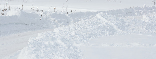 Snow texture, winter background. The concept of Christmas or New Year. Selective focus. Banner