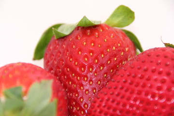 strawberry isolated on white background