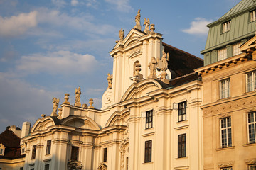 Fototapeta na wymiar Am Hof Church in Vienna, Austria