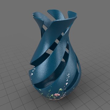 Empty flower vase