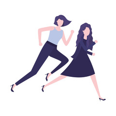 business women avatar character