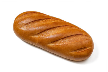 White bread with cuts
