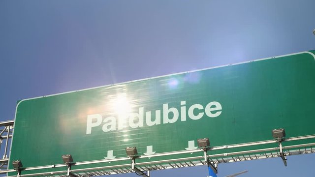 Airplane Landing Pardubice
