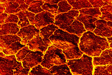 Obraz premium Red lava texture background