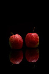  Fruit Apples in shadow