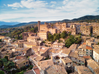 Medieval village of Bolsena in Tuscany