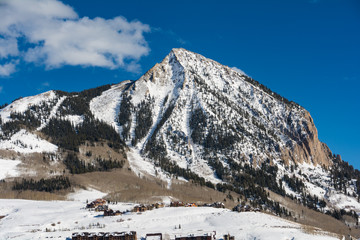 Crested Butte Colorado Rocky Mountains Winter