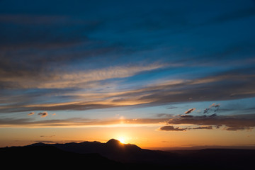 Mesa Verde National Park Colorado Sunset