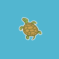 turtle vector illustration