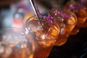 cocktail making