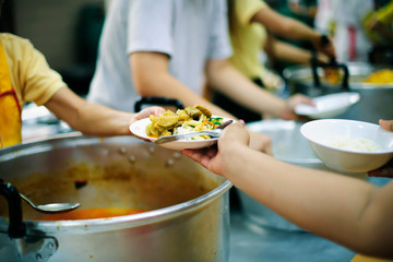 The Hope of the Poor by Donating Charity Food to the Immaculate : The Concept of Mindfulness