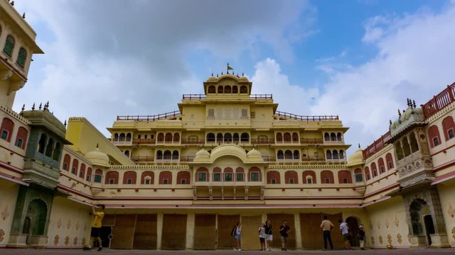 City palace Timelapse, Jaipur India