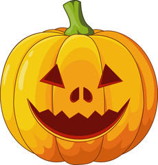 Scary Halloween Pumpkin