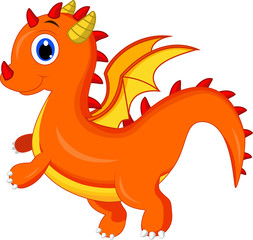cute dragon cartoon 