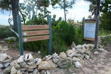 NASSAU, BAHAMAS - MAY 3, 2018: Historic Clifton Heritage National Park
