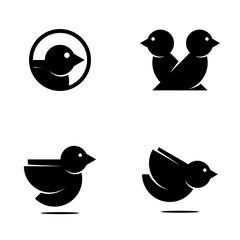 cute bird icon