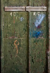 Vieille porte à Bragança, Trás Os Montes, Portugal