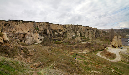 Panorami di Goreme e Uchisar, Cappadocia (Torchia)