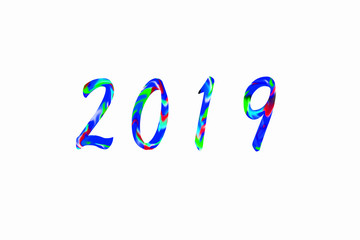 A.D. 2019 logo 西暦2019年 ロゴ