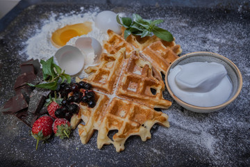 Belgian Waffle composition