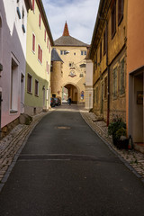 Historische Altstadt von Dettelbach,  Landkreis Kitzingen, Unterfranken, Franken,  Bayern, Deutschland