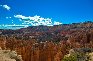 View of Bryce Canyon in Utah