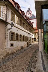 Historische Altstadt von Dettelbach,  Landkreis Kitzingen, Unterfranken, Franken,  Bayern, Deutschland