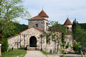 The ancient Motsameta monastery in Kutaisii, Georgia