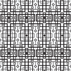 Abstract art modern geometric seamless pattern