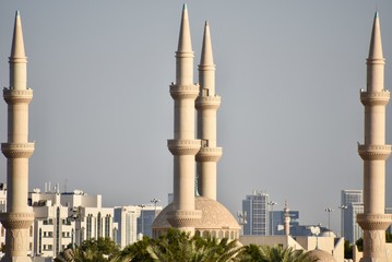 Fototapeta na wymiar Mary Mother of Jesus Mosque, Abu Dhabi, UAE