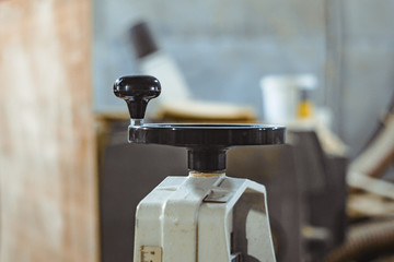 old machine in the workshop