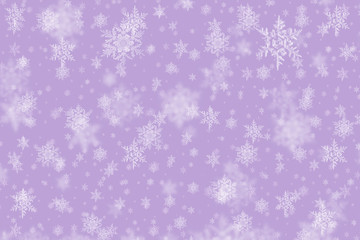 Abstract background with snowflakes