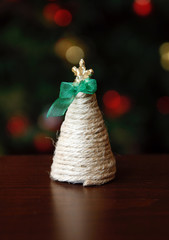 Glass Mosaic Christmas Ornament