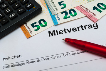 Mietvertrag