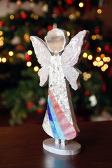 Glass Mosaic Christmas Ornament