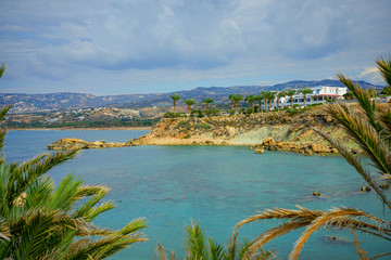 Fototapeta premium tropical island in the sea